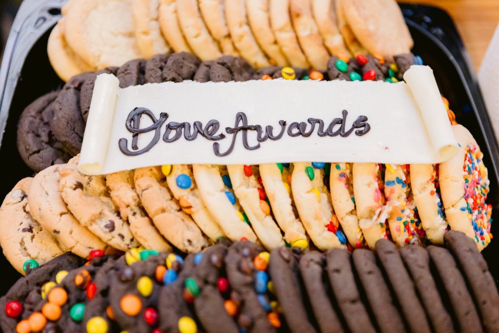 Dove Awards decorated Cookies